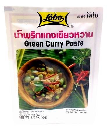 Green curry paste Lobo 50 gr. Green curry paste Lobo 50 gr.